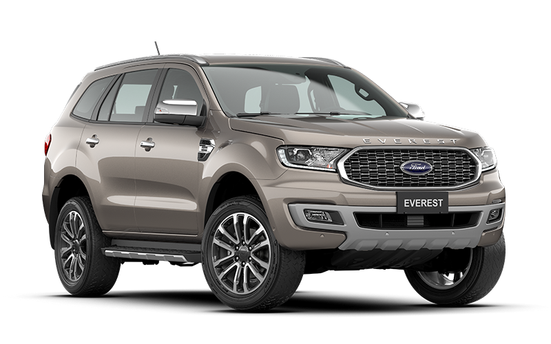 Ford Everest - Màu Ghi Vàng